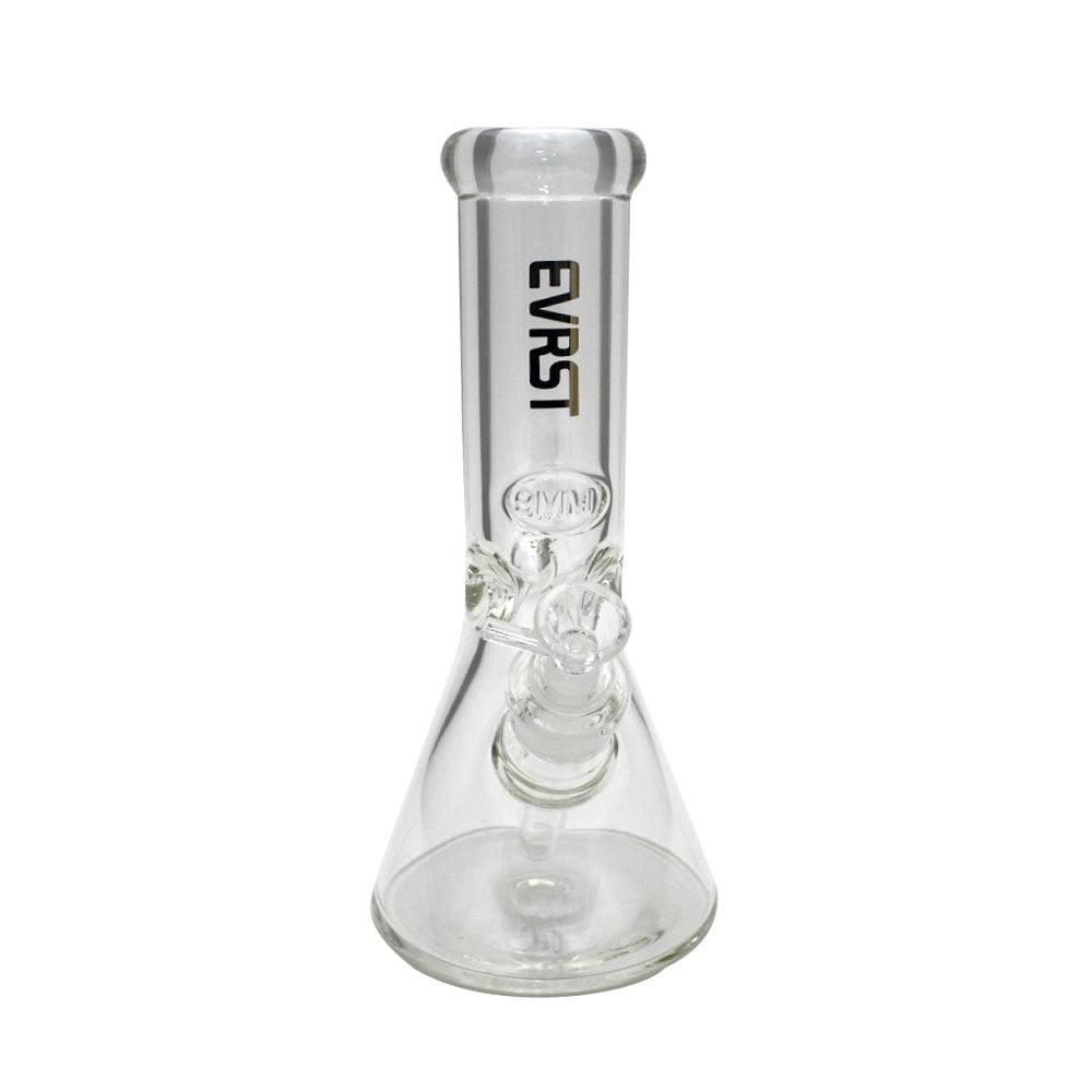 EVRST 9mm beaker water pipe with glass on glass design