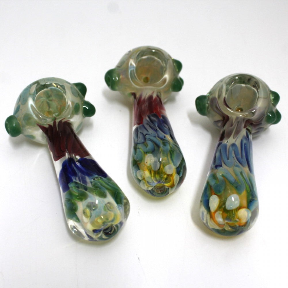 4'' Inner Bubble Design Heavy Duty Glass Hand Pipe