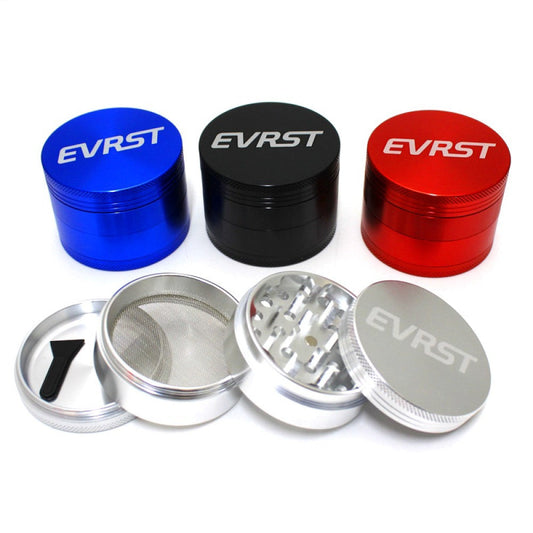 4 Part EVRST Colorful Aluminum Grinder 63 MM Size