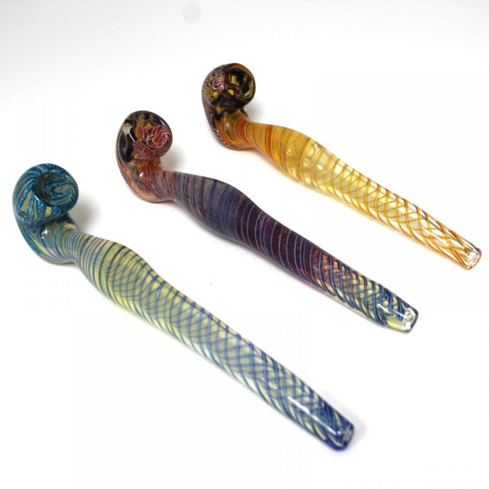 6.5'' Swirl Color Sherlock Pipe