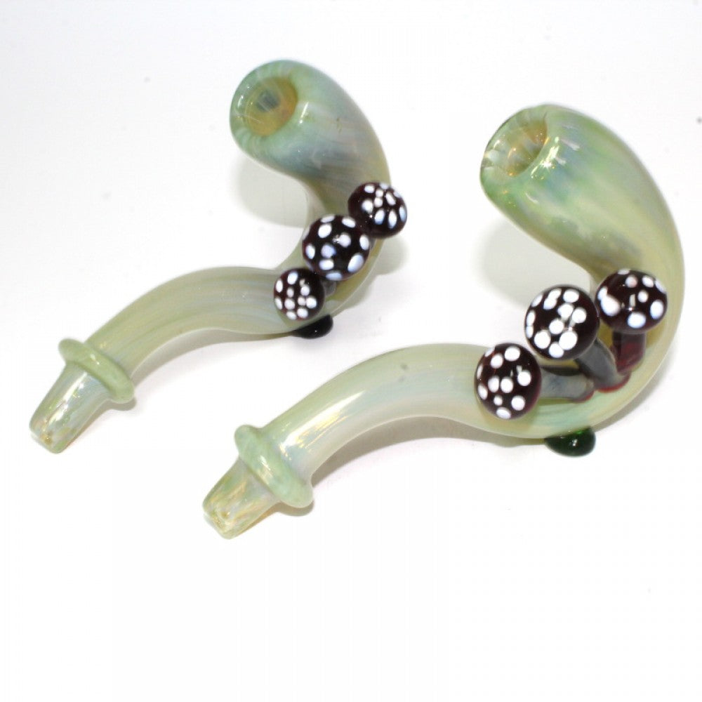 6'' 3 Mushroom Design Heavy Duty Sherlock pipe