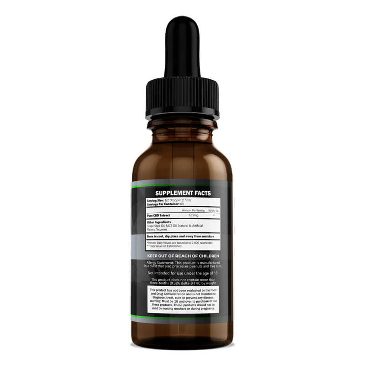 750mg CBD Tincture Oil - CBD297