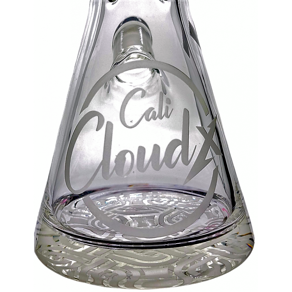 15" Thick Base Beaker Water Pipe BY Cali Cloudx