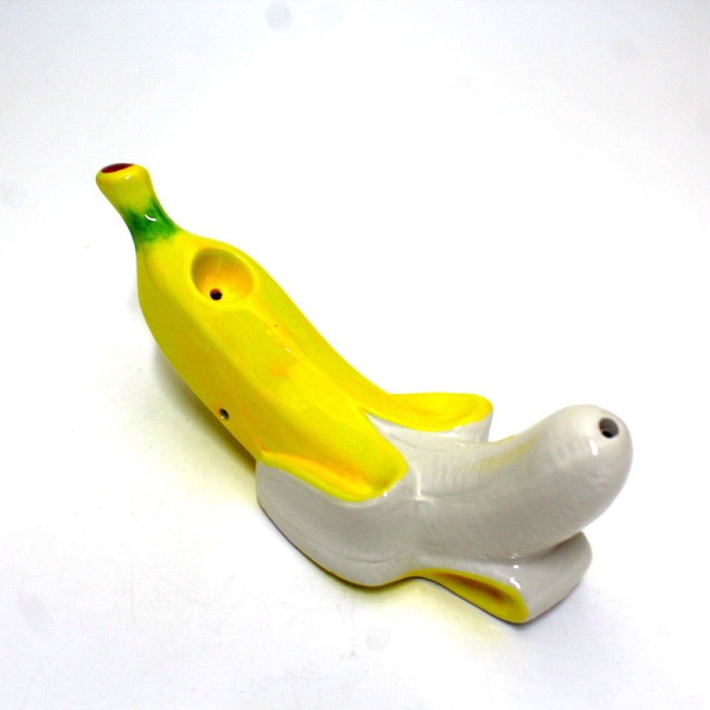 8" Ceramic Banana Hand Pipe