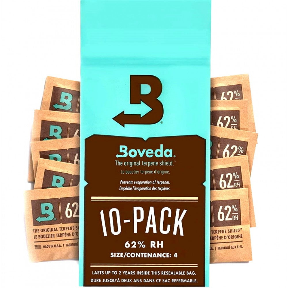 Boveda 2 - way Humidity Control 62% RH Size/Contenance : 4 / 10 Pack