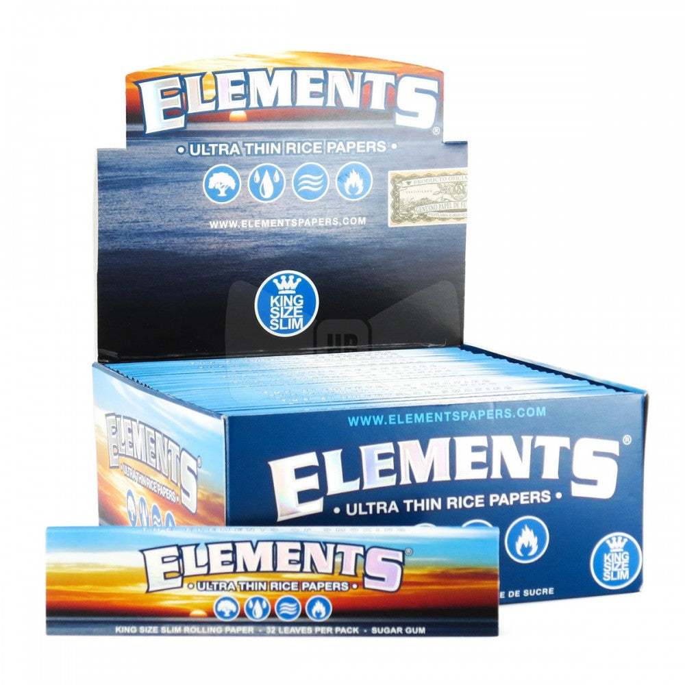 Elements Papers - King Size Slim - 50 Count