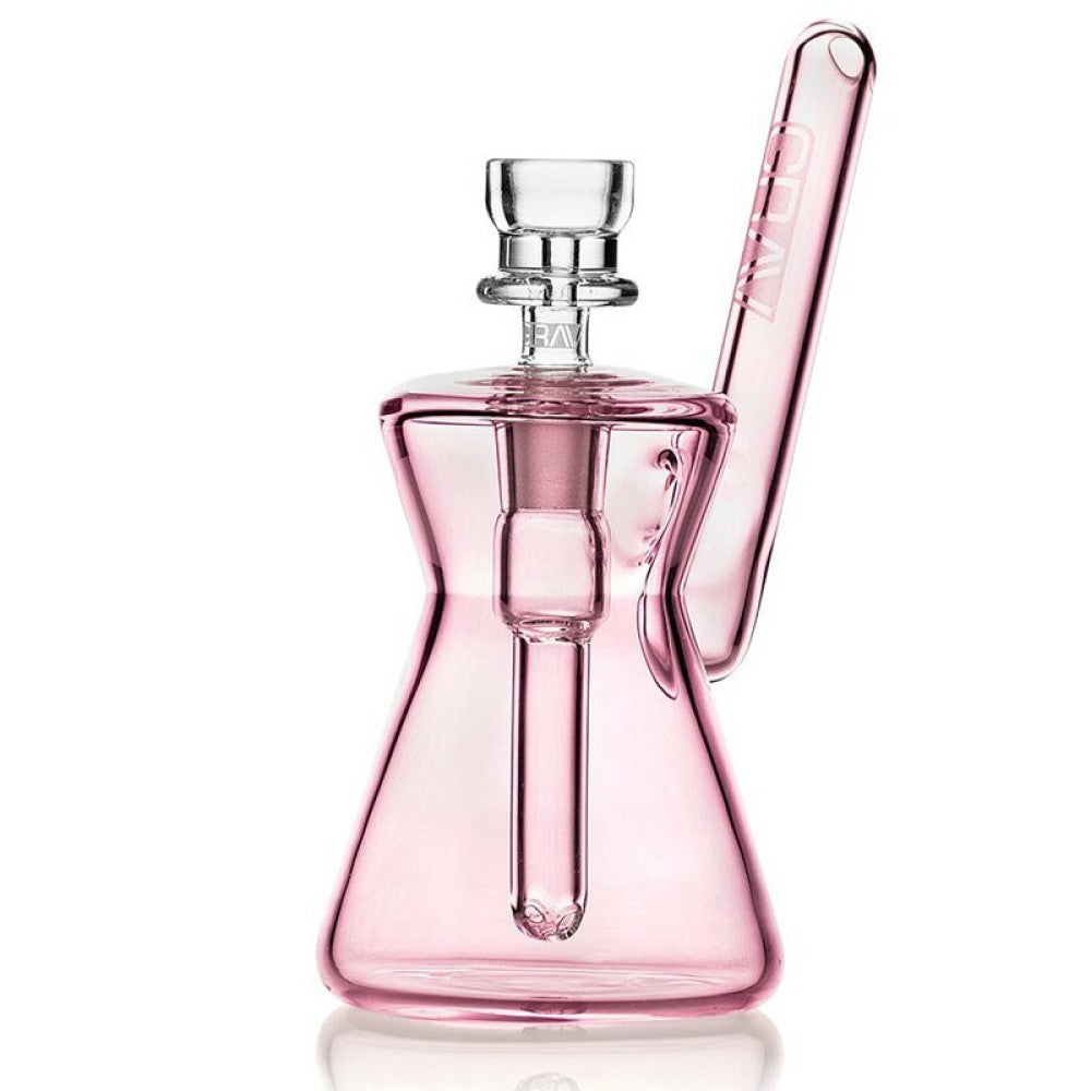 GRAV hourglass pocket bubbler