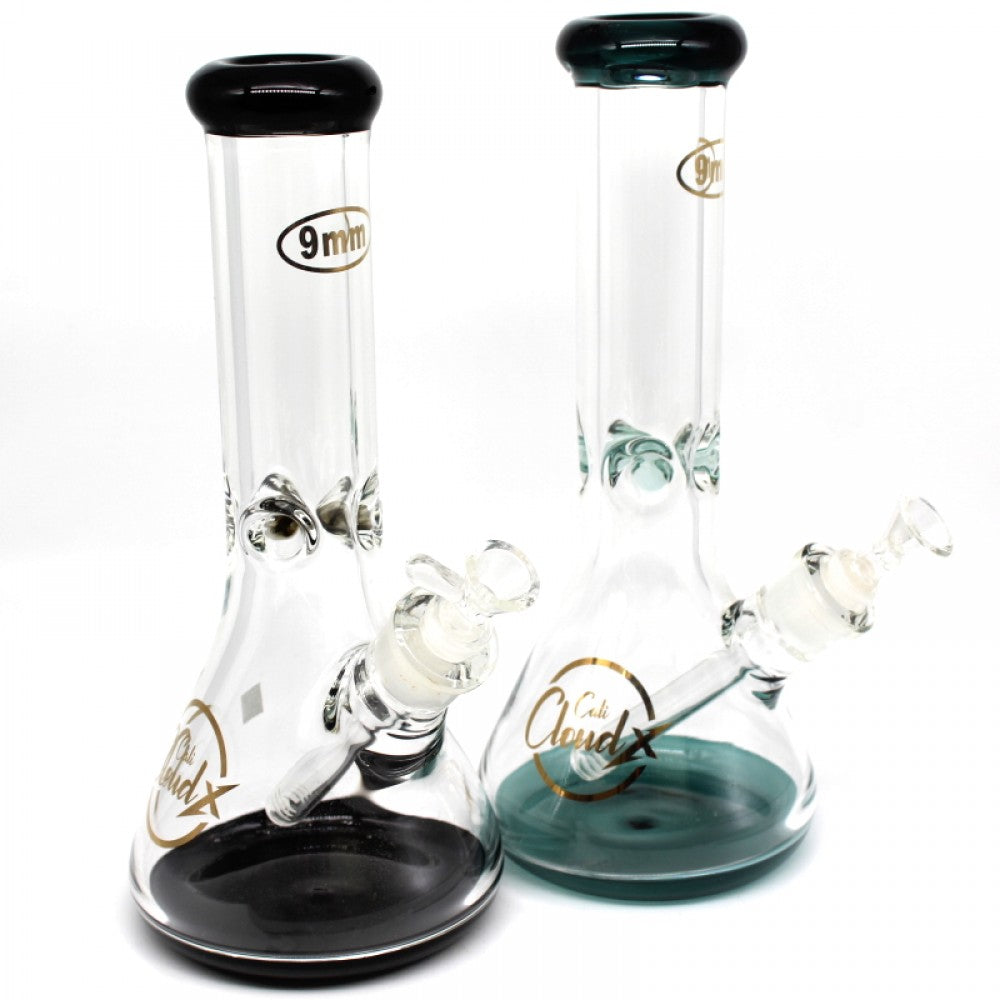 13"Colored Beaker Base 9 MM Cali cloudx Water Pipe