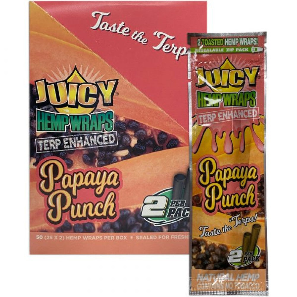 Juicy Hemp Wraps – Terp Enhanced