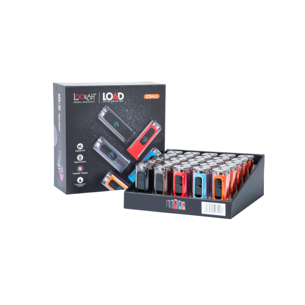 LOOKAH LOAD 510 Vape Pen Battery 25PCS Pack