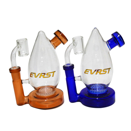 oval shape water pipe with 14 mm male banger