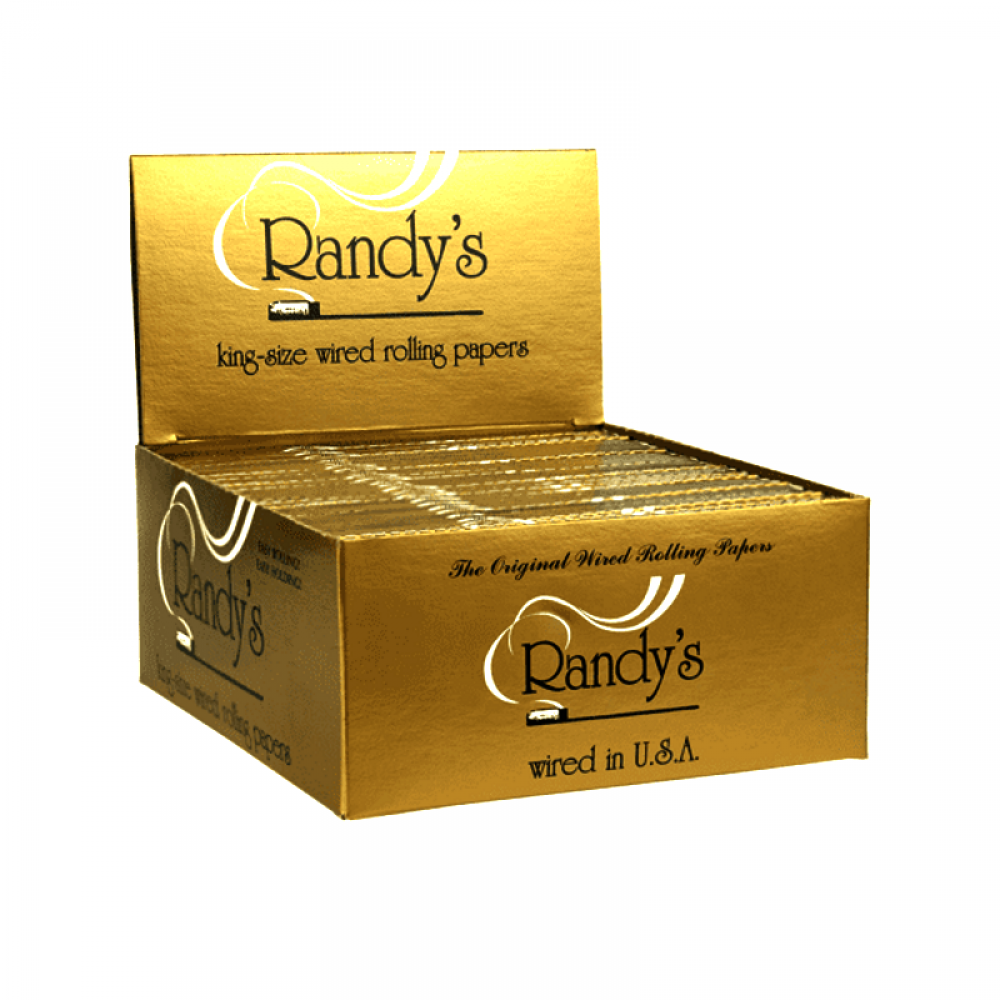 Randy' s Paper King Size Gold 25 Per Pack