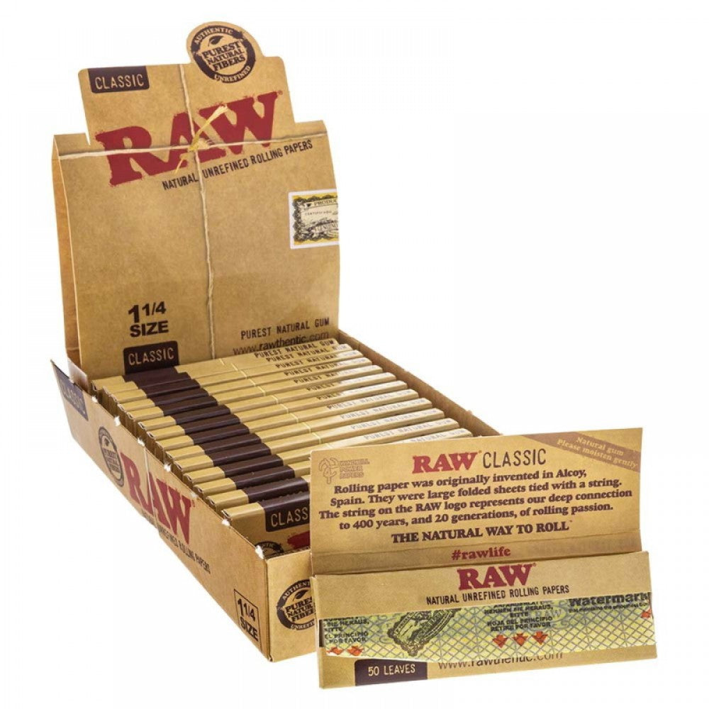 Raw Classic 11/4 Size 24 per pack