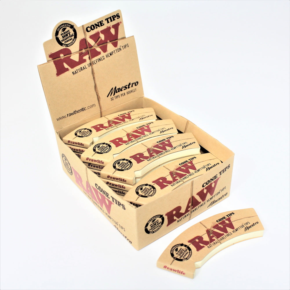 Raw Cone Tips Maestro 24 Per Pack /32 Tips Per Booklet