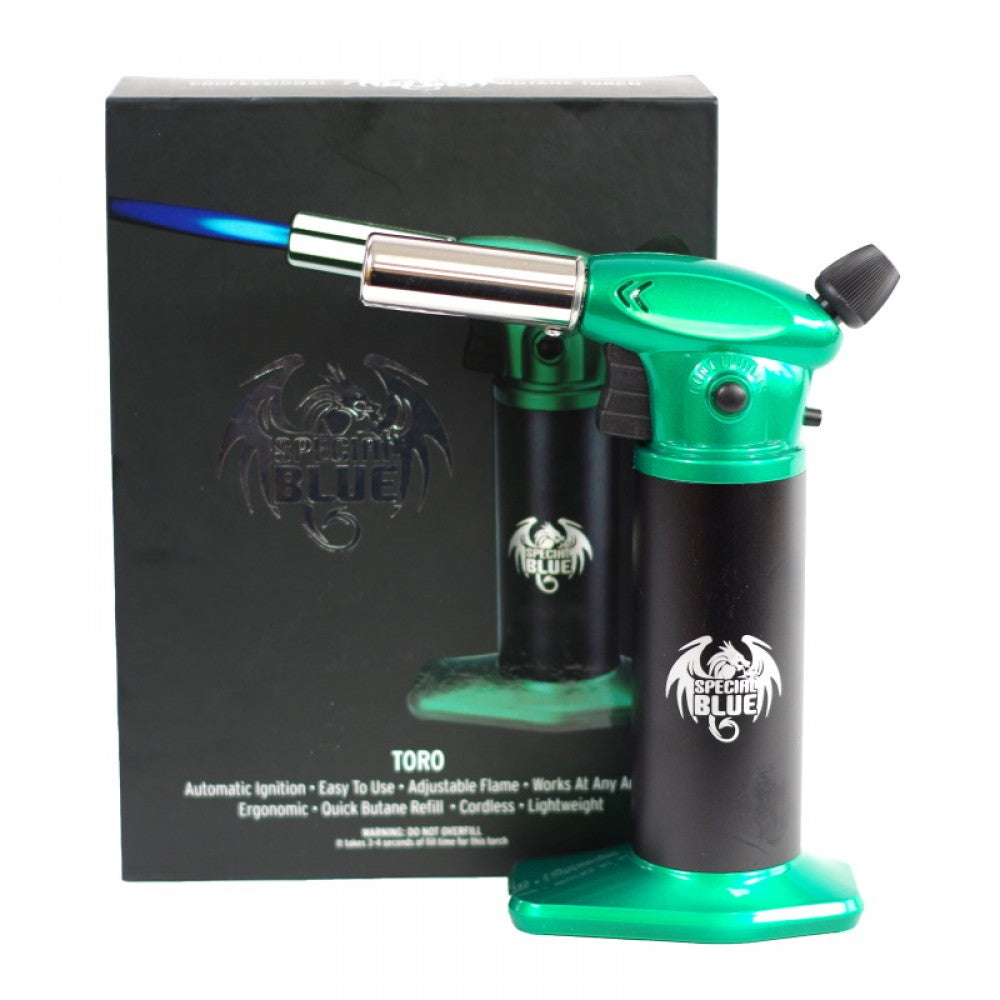 Special Blue Toro Torch Lighter