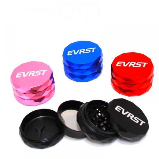 EVRST heavy duty 63mm 4 part grinder for tobacco and herbs