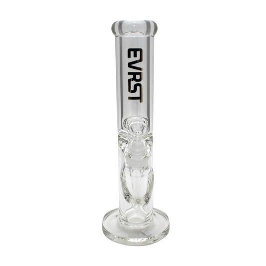 EVRST glass on glass straight shooter bong made from durable 9mm thick glass