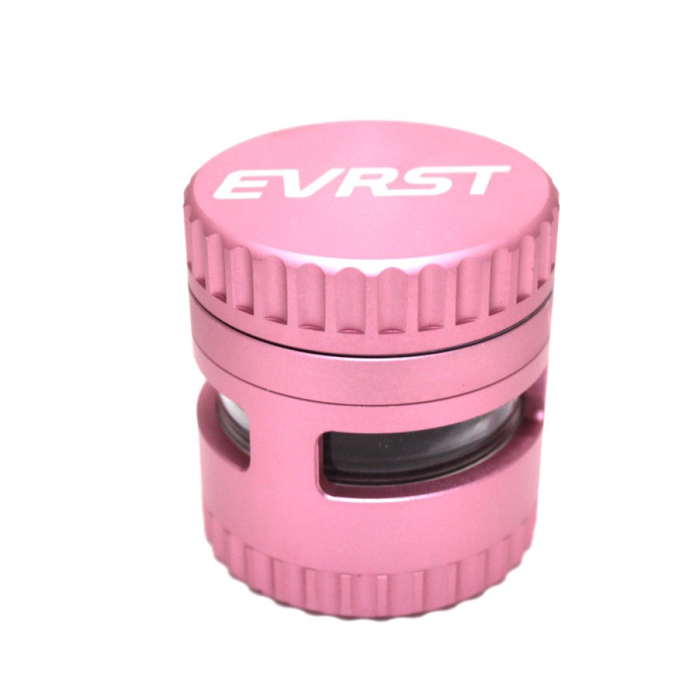 EVRST 63mm 4 piece grinder with window view and pollen catcher